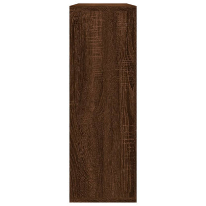 Étagère murale Chêne marron 104x20x58,5 cm Bois d'ingénierie