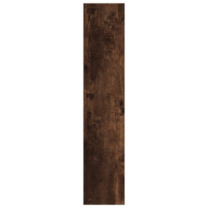 Étagère murale Chêne fumé 90x16x78 cm Bois d'ingénierie