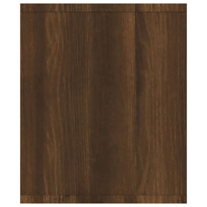 Bibliothèque/Meuble TV Chêne marron 143x30x36cm Bois ingénierie