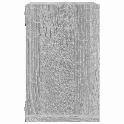 Étagères Murales 4 pcs Gris 26 x 15 x 26 cm Bois d'ingénierie