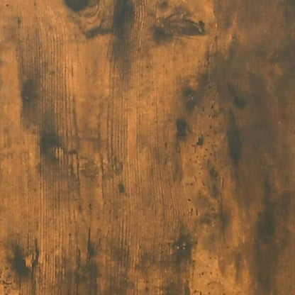 Étagères murales cubiques 4 pcs Chêne fumé 100x15x30 cm