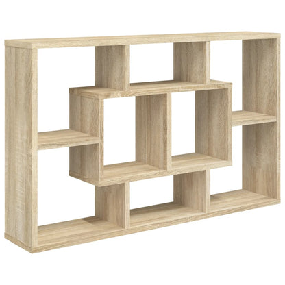 Étagère murale Chêne Sonoma 85x16x52,5 cm Bois d'ingénierie