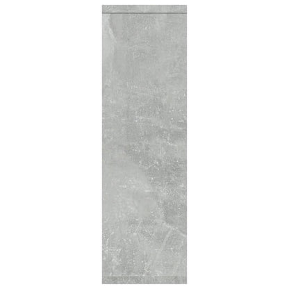 Étagère murale Gris béton 85x16x52,5 cm Bois d'ingénierie