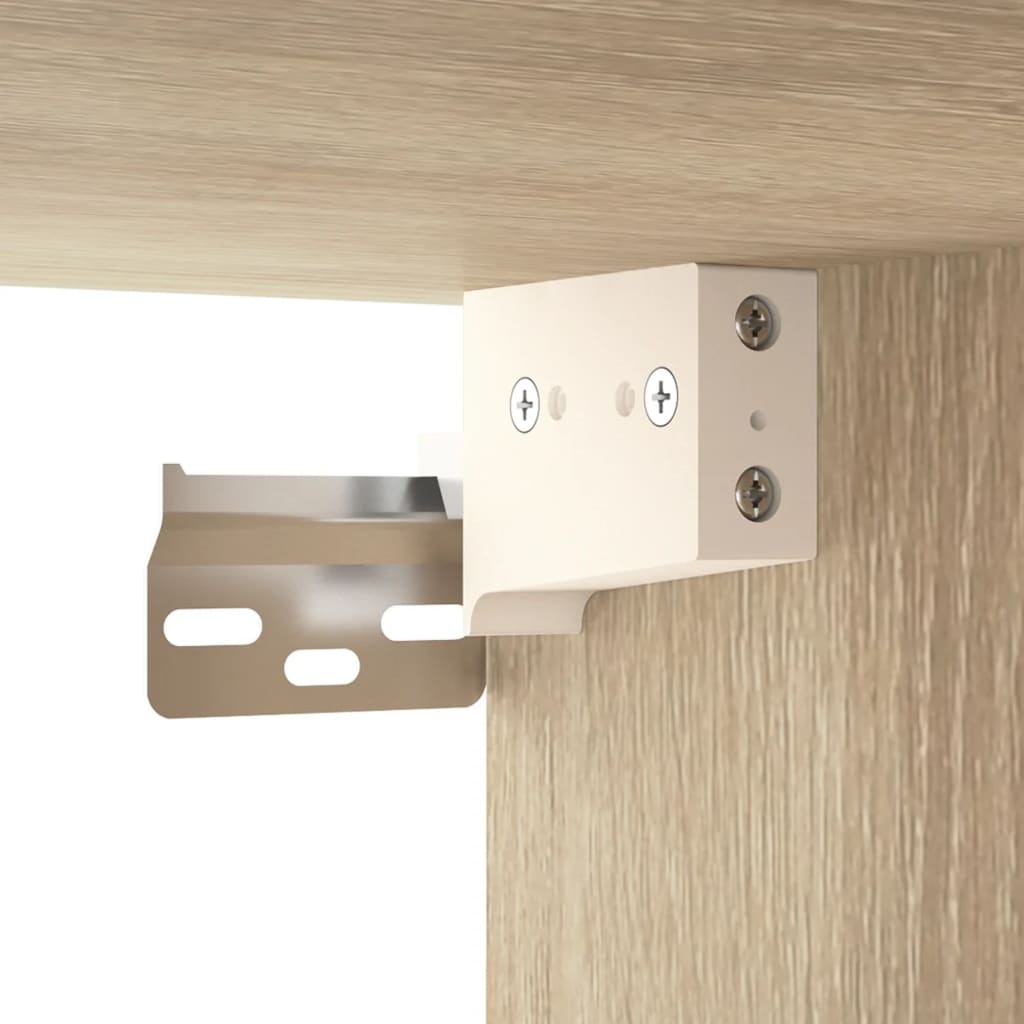 Armoires murales 2pcs Chêne sonoma 68x30x20cm Bois d'ingénierie