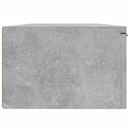 Armoires murales 2 pcs Gris béton 68x30x20 cm Bois d'ingénierie