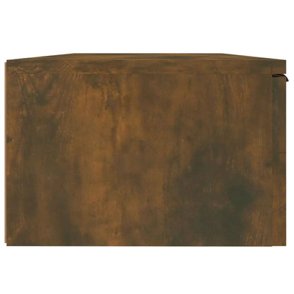 Armoires murales 2 pcs Chêne fumé 68x30x20 cm Bois d'ingénierie