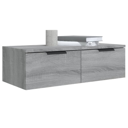 Armoires murales 2 pcs Sonoma gris 68x30x20cm Bois d'ingénierie