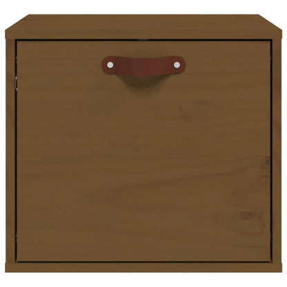Armoire murale Marron miel 40x30x35 cm Bois de pin massif