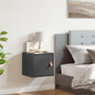 Armoire murale Gris 31,5x30x30 cm Bois de pin massif