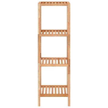 Étagère de salle de bain 36x36x112 cm Bois massif de noyer