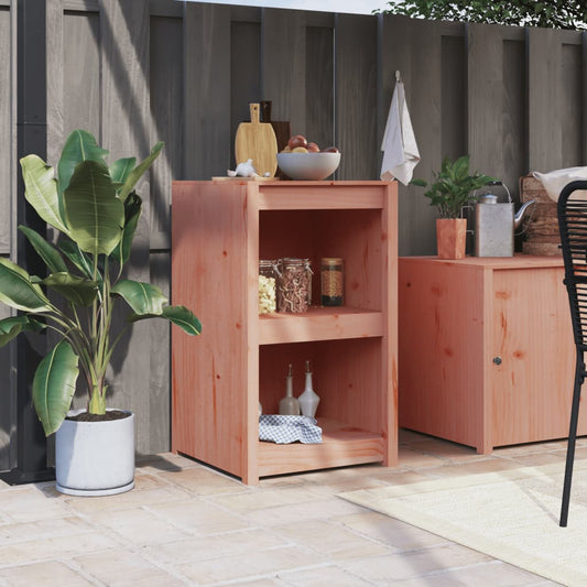 Mueble de cocina exterior 55x55x92 cm madera maciza Douglas