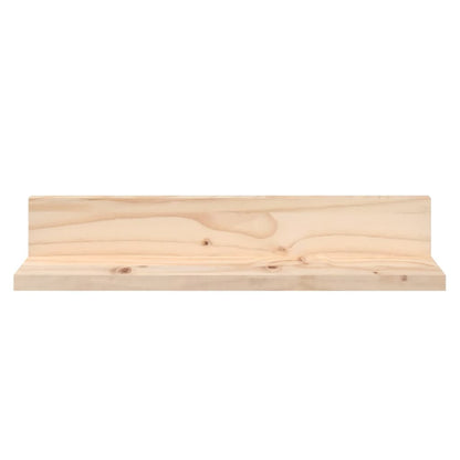 Étagères murales 2 pcs 50x11x9 cm Bois de pin massif