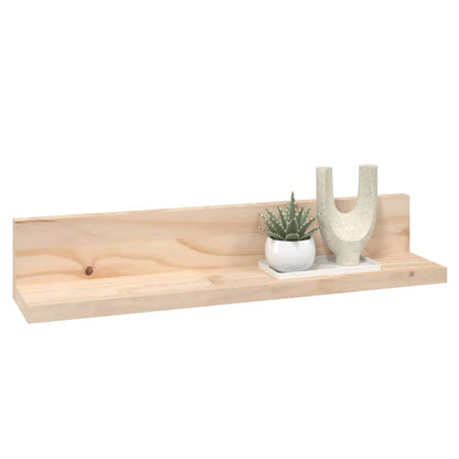 Étagères murales 2 pcs 50x11x9 cm Bois de pin massif