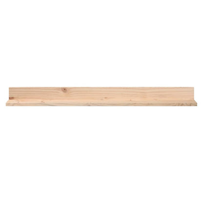 Étagères murales 2 pcs 110x11x9 cm Bois de pin massif