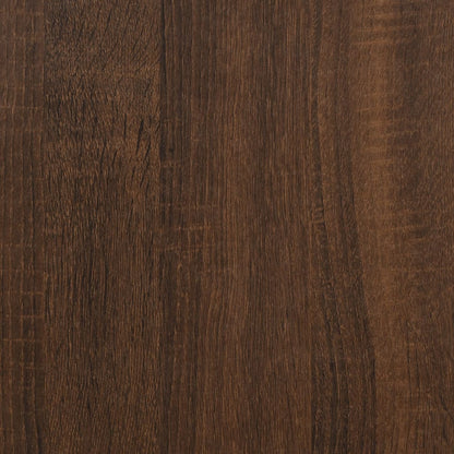 Étagère murale chêne marron 102x30x29 cm bois d'ingénierie