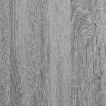 Étagères murales 2pcs Sonoma gris 50x15x50 cm Bois d’ingénierie