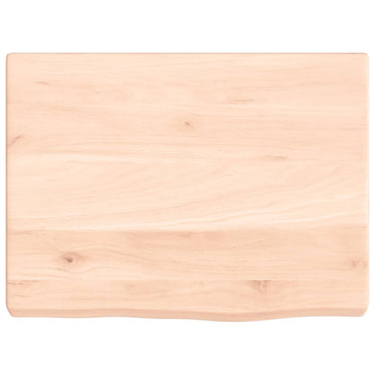 Étagère murale 40x30x(2-4) cm bois de chêne massif non traité