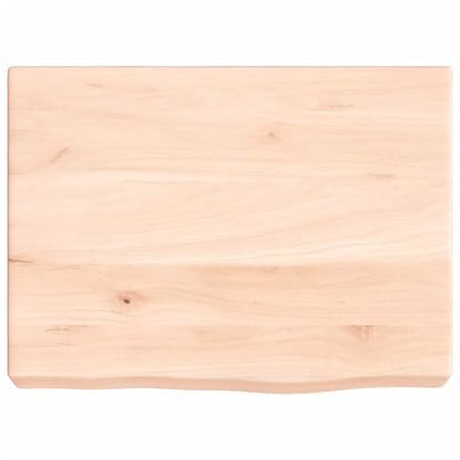 Étagère murale 40x30x(2-6) cm bois de chêne massif non traité
