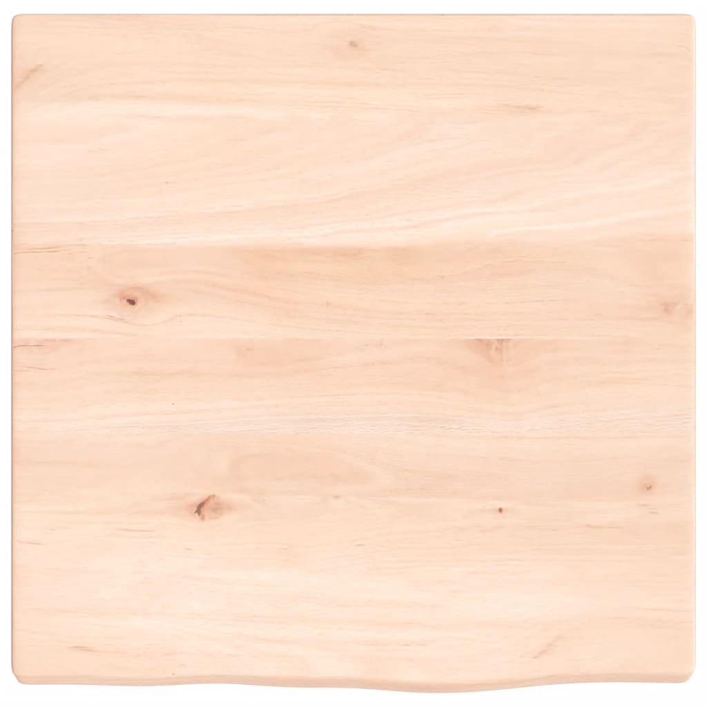 Étagère murale 40x40x2 cm bois de chêne massif non traité
