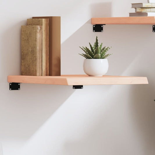Étagère murale 40x50x(2-4)cm bois de chêne massif non traité