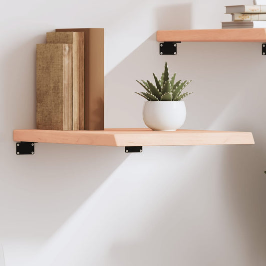 Étagère murale 40x60x(2-4) cm bois de chêne massif non traité
