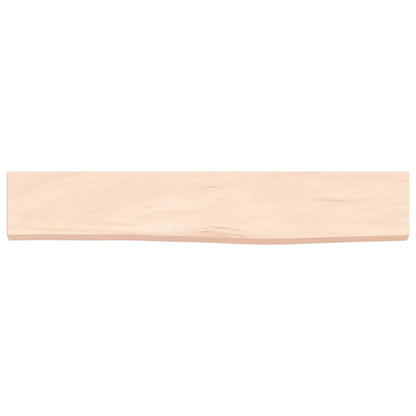 Étagère murale 60x10x2 cm bois de chêne massif non traité