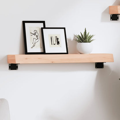 Étagère murale 60x10x6 cm bois de chêne massif non traité
