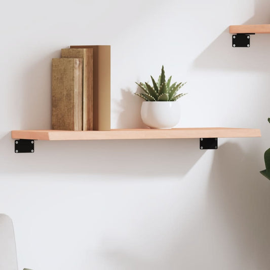 Étagère murale 60x20x2 cm bois de chêne massif non traité