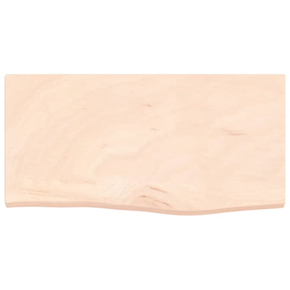 Étagère murale 60x30x2 cm bois de chêne massif non traité