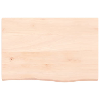 Étagère murale 60x40x(2-4) cm bois de chêne massif non traité