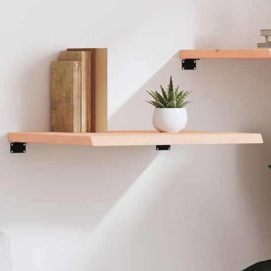 Étagère murale 60x50x(2-4) cm bois de chêne massif non traité