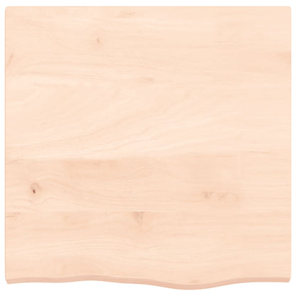 Étagère murale 60x60x(2-4) cm bois de chêne massif non traité