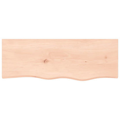 Étagère murale 80x30x(2-4) cm bois de chêne massif non traité