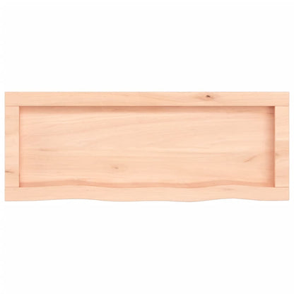 Étagère murale 80x30x(2-4) cm bois de chêne massif non traité