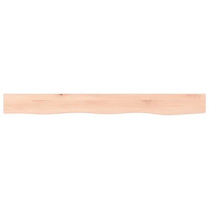 Étagère murale 100x10x4 cm bois de chêne massif non traité