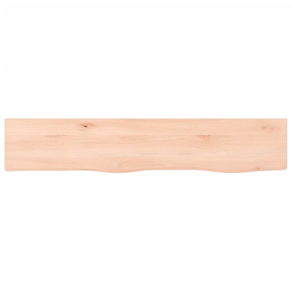 Étagère murale 100x20x4 cm bois de chêne massif non traité