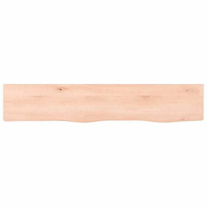 Étagère murale 100x20x4 cm bois de chêne massif non traité