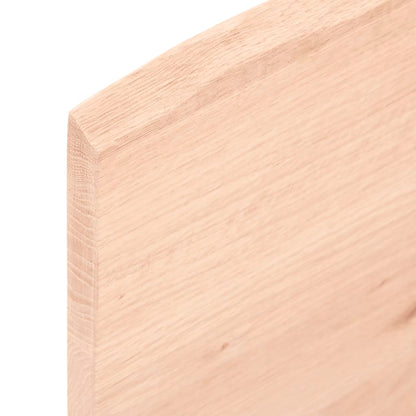 Étagère murale 100x30x2 cm bois de chêne massif non traité