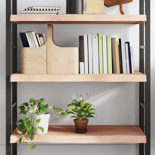 Étagère murale 100x40x(2-6) cm bois de chêne massif non traité