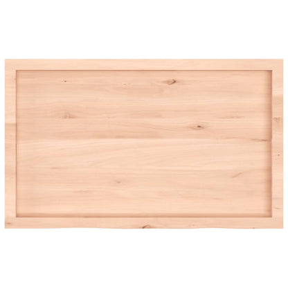 Étagère murale 100x60x(2-4) cm bois de chêne massif non traité