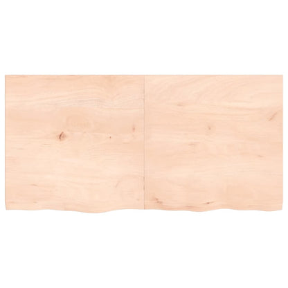 Étagère murale 120x60x(2-4) cm bois de chêne massif non traité