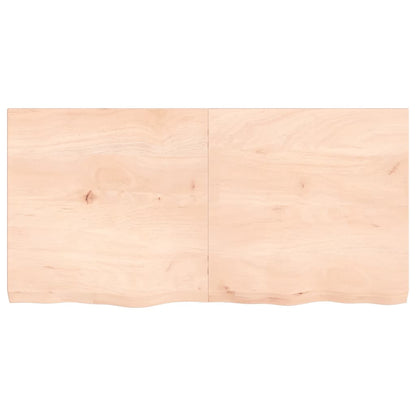 Étagère murale 120x60x(2-6) cm bois de chêne massif non traité
