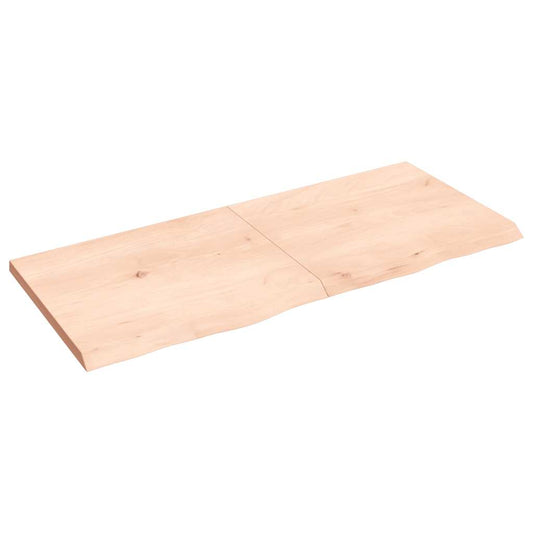 Étagère murale 140x60x(2-4) cm bois de chêne massif non traité