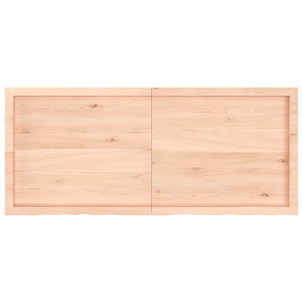 Étagère murale 140x60x(2-6) cm bois de chêne massif non traité