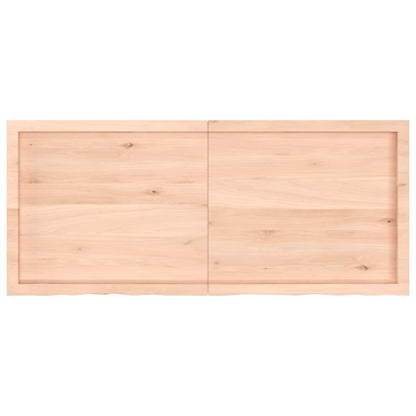 Étagère murale 140x60x(2-6) cm bois de chêne massif non traité