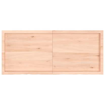 Étagère murale 140x60x(2-6) cm bois de chêne massif non traité