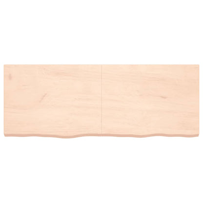 Étagère murale 160x60x(2-6) cm bois de chêne massif non traité