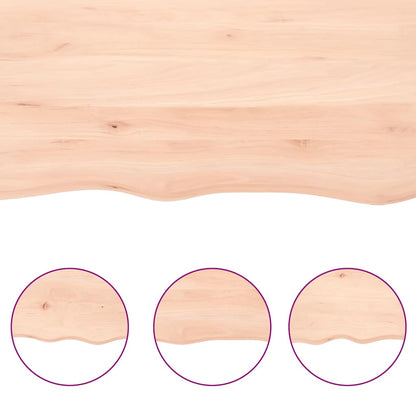 Étagère murale 180x60x(2-6) cm bois de chêne massif non traité