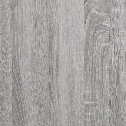 Étagère murale 3 niveaux sonoma gris 60x21x78,5 cm