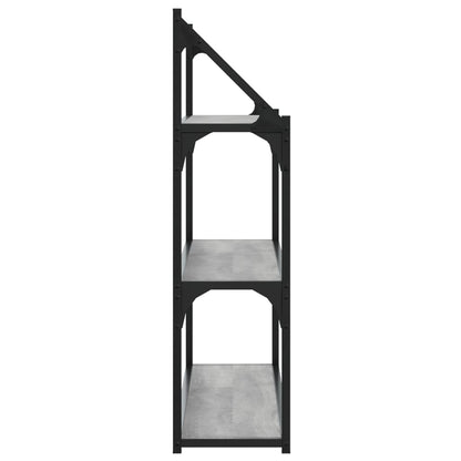 Étagère murale 3 niveaux sonoma gris 80x21x78,5 cm
